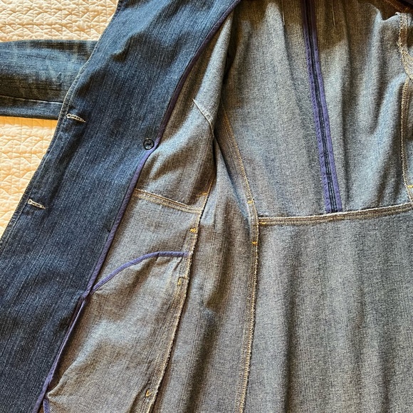 See by Chloé denim trench coat with braided belt - Picture 7 of 10